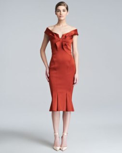 Cocktail dress by Zac Posen at Neiman Marcus